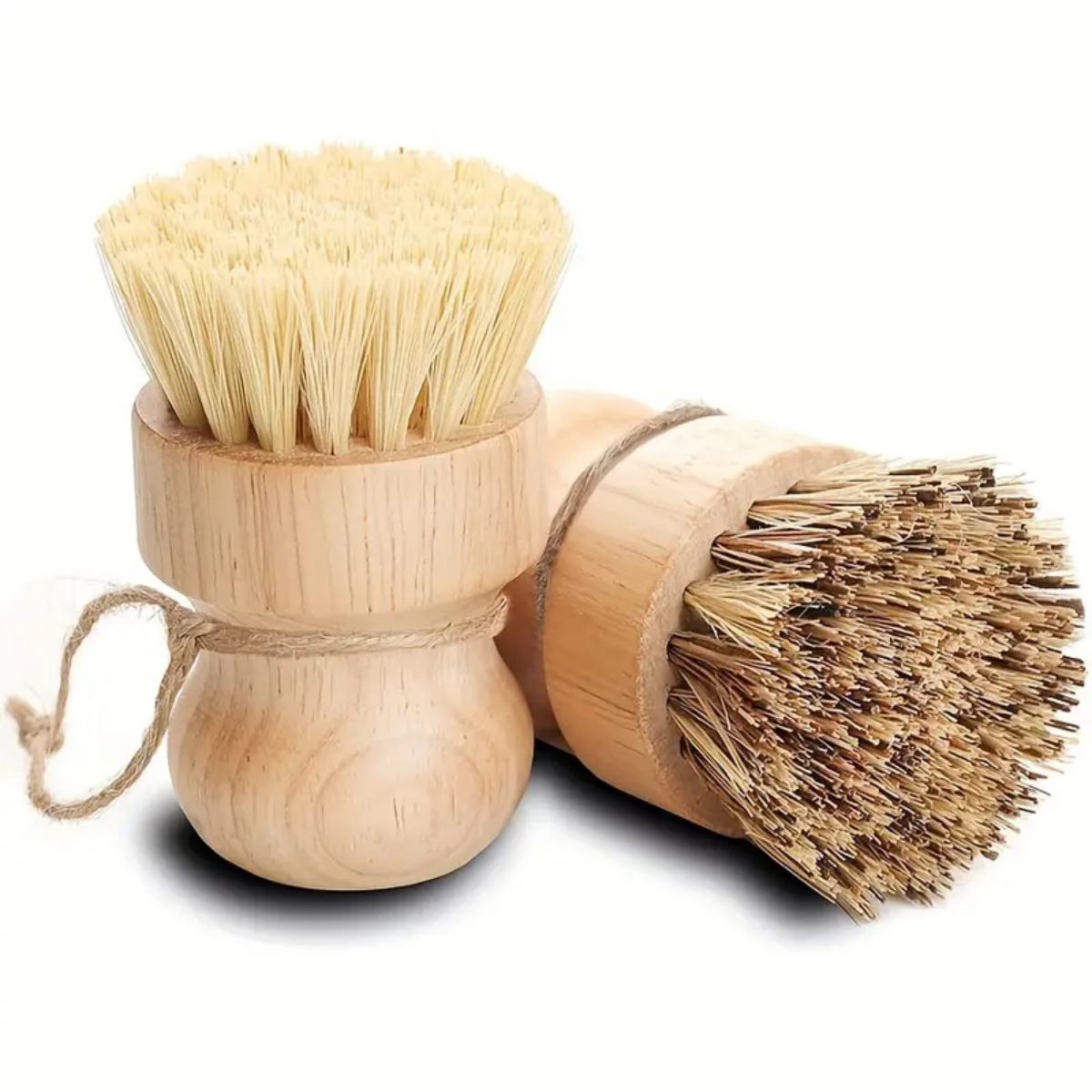 Dish Brush Bamboo - 1/2/3pcs Multi-Functional Kitchen Cleaning Brush Set