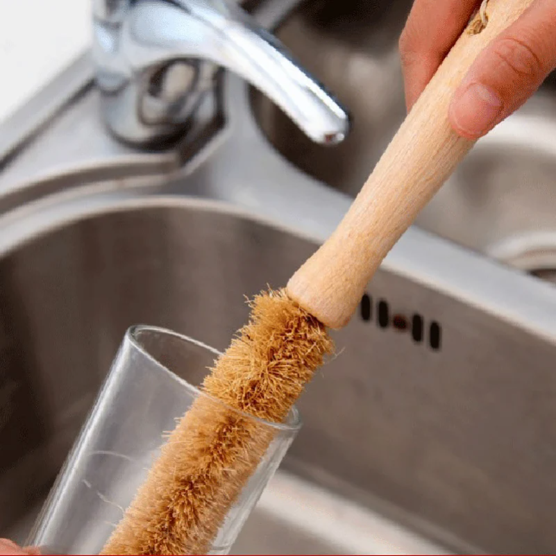Coconut Palm Cup Brush Wooden  - Dish Brush Bamboo 리뷰 및 가격