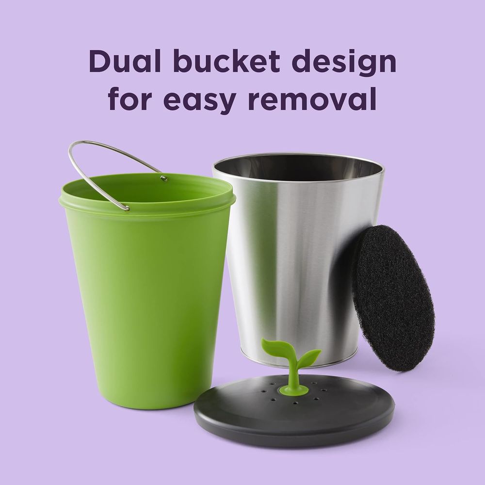 Countertop Composting Bin, 3.3 - Compost Bin Countertop 리뷰 및 가격