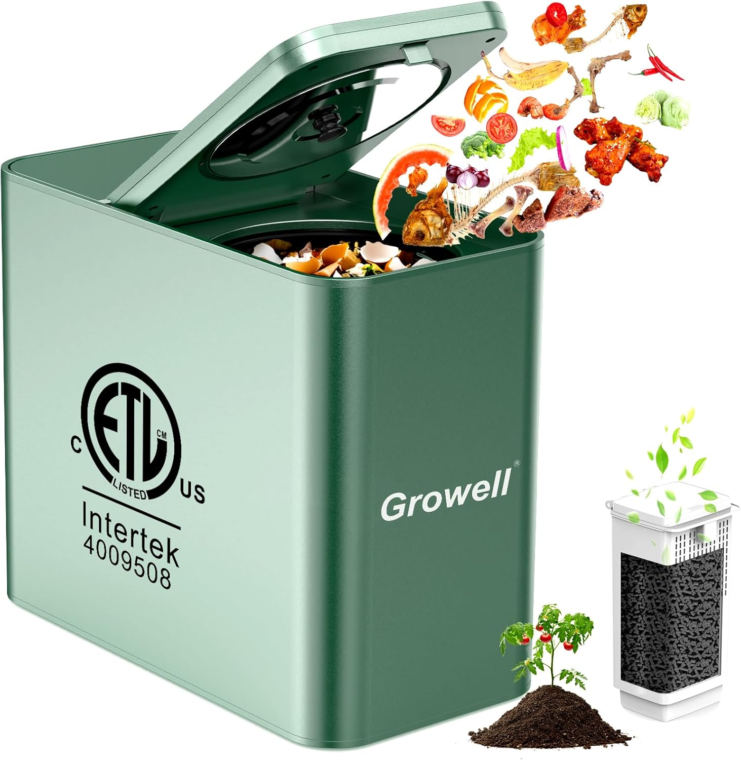 Electric Composter for Kitchen - Compost Bin Countertop 리뷰 및 가격