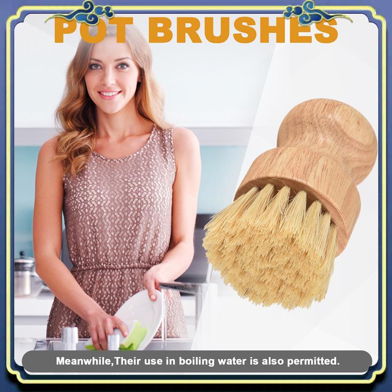 A56P-Bamboo Dish Brush 2Pcs Ba - Dish Brush Bamboo 리뷰 및 가격