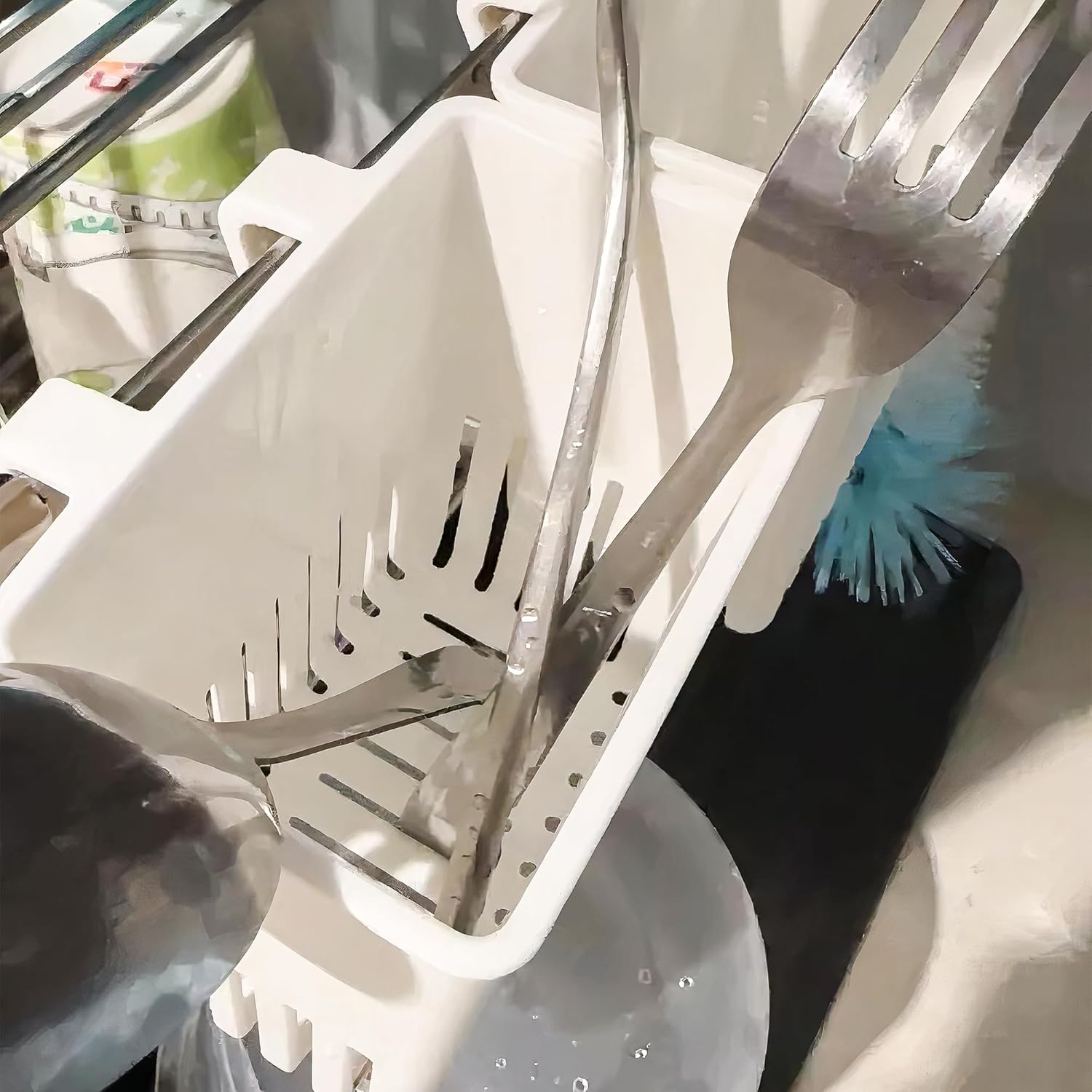 Cutlery Storage Rack with Cup  - Compost Bin Countertop 리뷰 및 가격