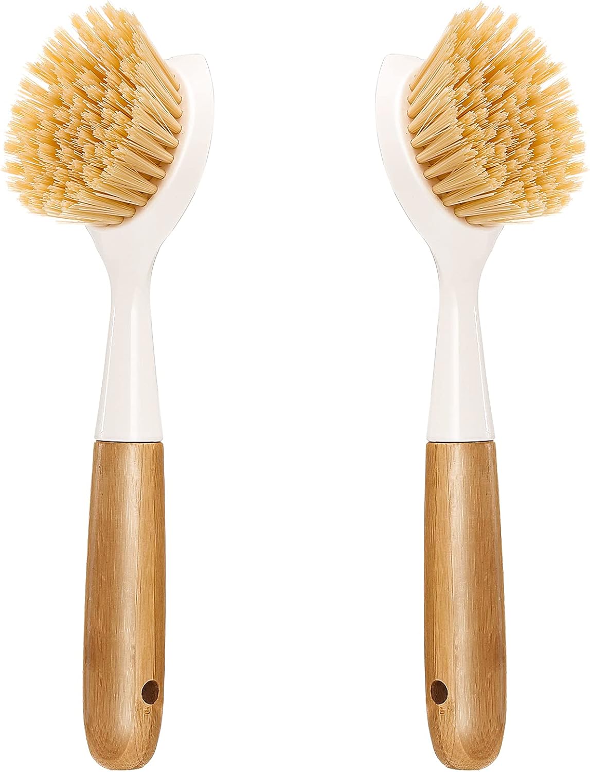 2 Pack Kitchen Dish Brush with - Dish Brush Bamboo 리뷰 및 가격