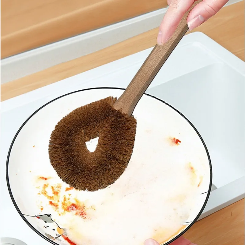 1Pc Eco Coconut Fiber Dish Bru - Dish Brush Bamboo 리뷰 및 가격