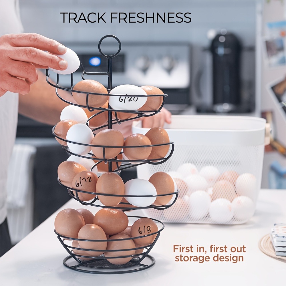 Metal Wire Spiral Egg Holder,  - Compost Bin Countertop 리뷰 및 가격