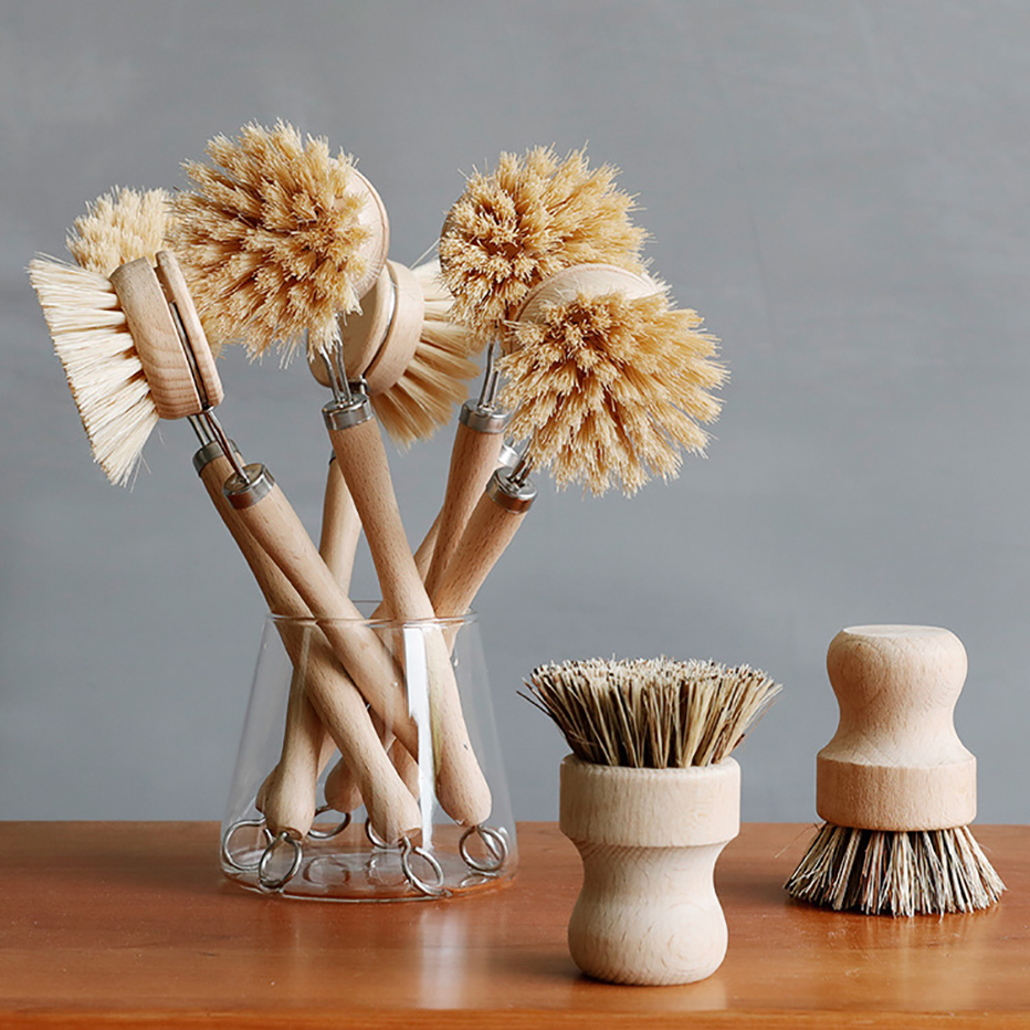 Bamboo Kitchen Cleaning Brush  - Dish Brush Bamboo 리뷰 및 가격
