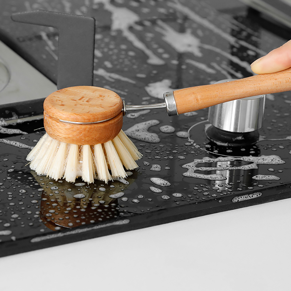 Bamboo Kitchen Cleaning Brush  - Dish Brush Bamboo 리뷰 및 가격