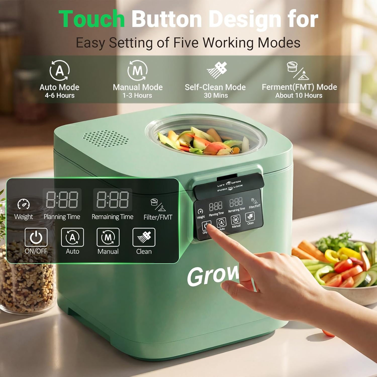 4L Electric Composter for Kitc - Compost Bin Countertop 리뷰 및 가격
